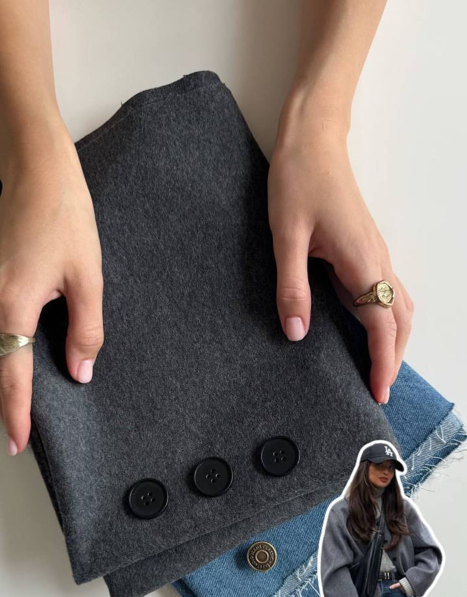 STOCK Шерсть костюмная графит (Италия) (0,4) STOCK Шерсть костюмная графит (Италия) (0,4)