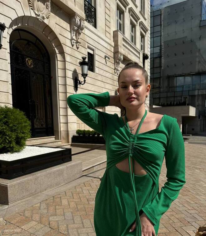 STOCK Трикотаж лапша malachite (0.7м)