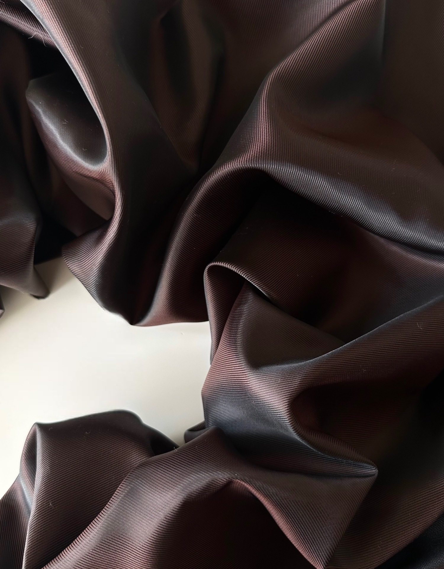 Поливискоза подкладочная темный шоколад