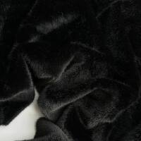 Мех fluffy black