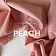 Хлопок со льном меланж peach (Италия)