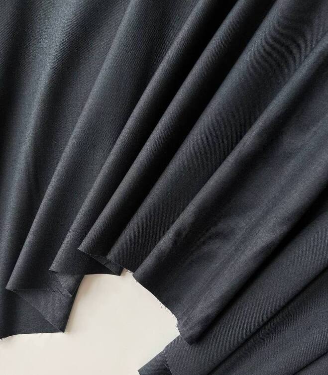 STOCK Костюмная ткань nero Graphite (0,3м)