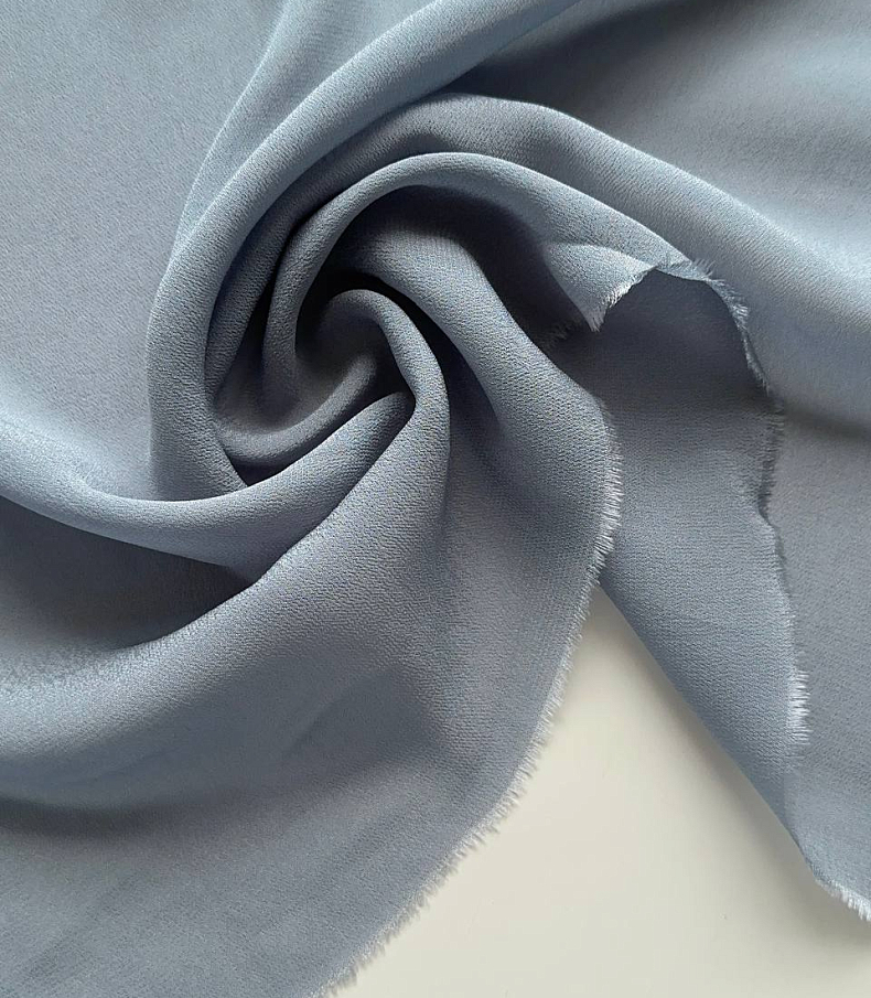 Шифон вискозный cloud blue