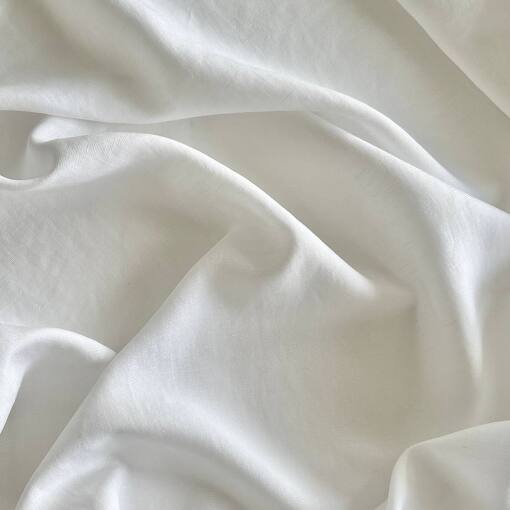Лен с вискозой white