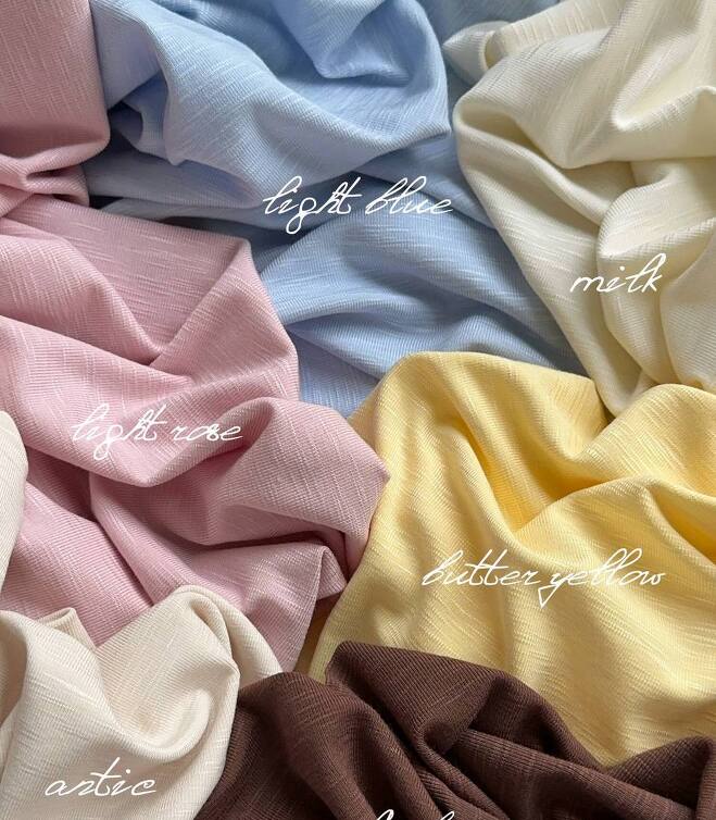 Трикотаж вискозный light blue