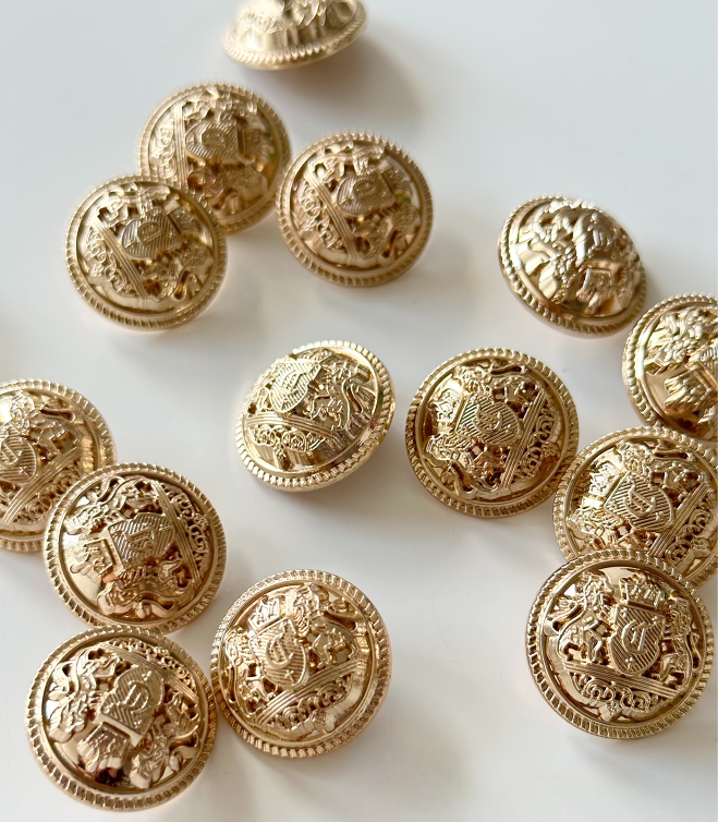 Пуговицы металлические  Emblem 23мм