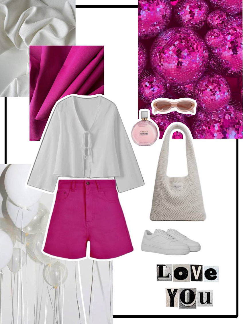 Summer outfit: деним велюровый valentine + лен с вискозой leona air 