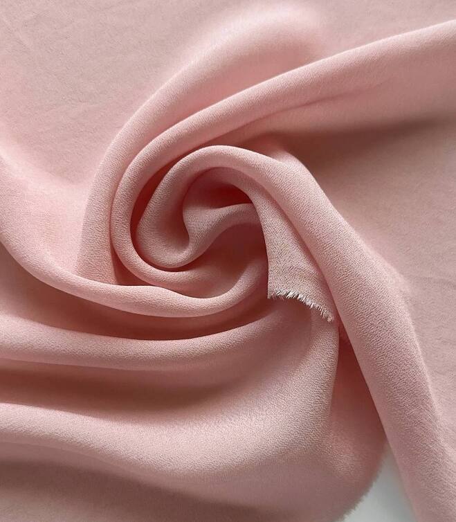 Шифон вискозный seashell pink