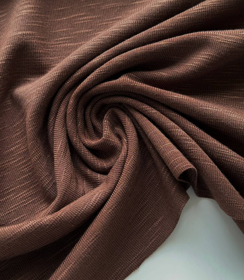 Трикотаж вискозный milky brown