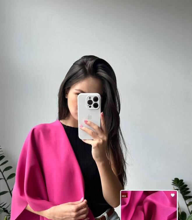 STOCK Тенсель плательный barbie (0,35)