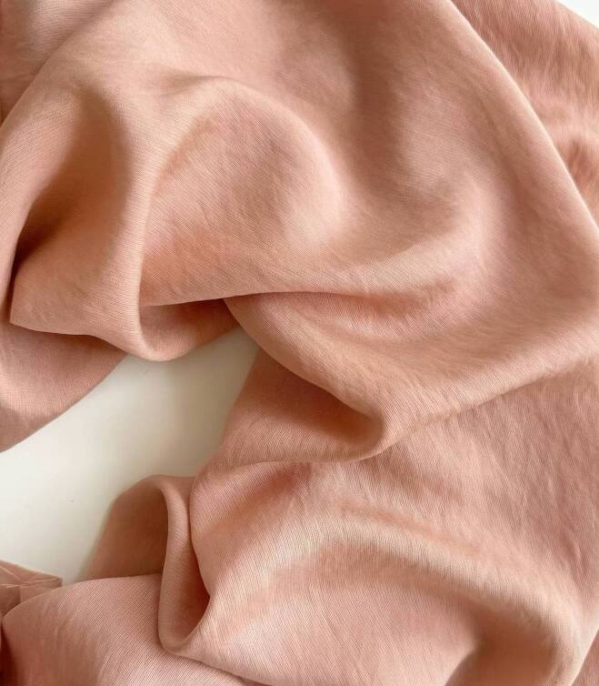 STOCK Вискоза фактурная peach (Италия) (0,4)