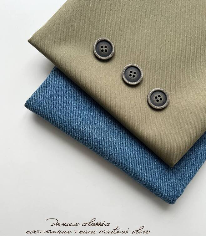 Костюмная ткань martini olive (Италия)