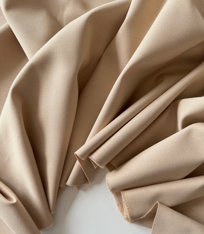 Костюмная ткань nero Beige