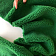 Шерстяной мех Baby fur green (50%)