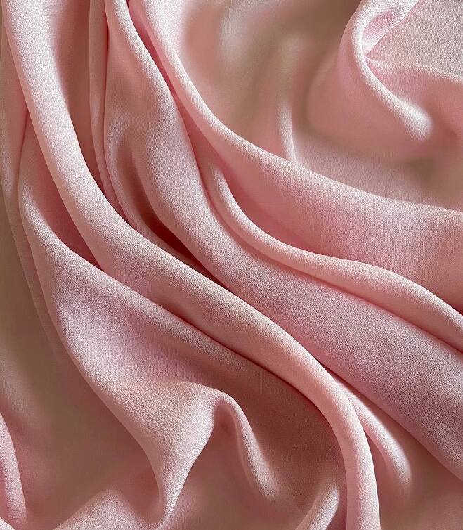 Шифон вискозный seashell pink