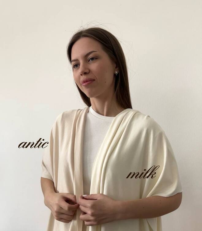 Трикотаж вискозный milk