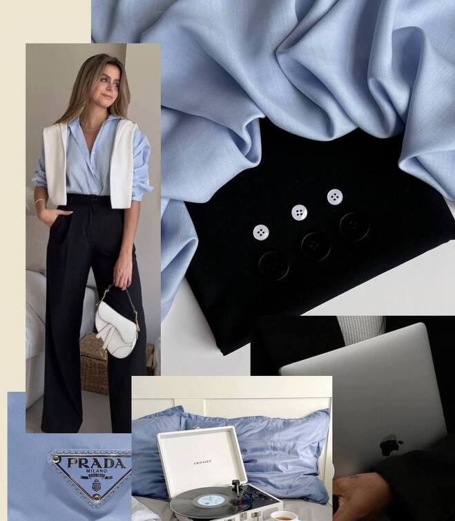 STOCK Тенсель голубой рубашечный (0,3)