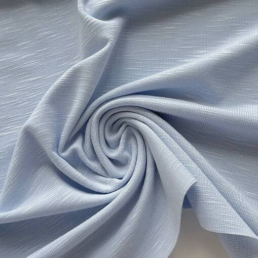 Трикотаж вискозный light blue