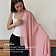 Шифон вискозный seashell pink