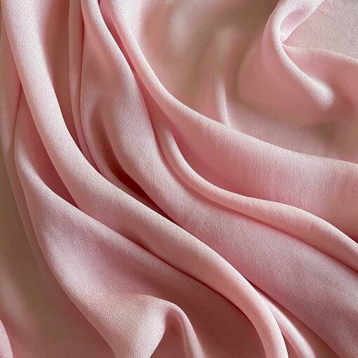 Шифон вискозный seashell pink