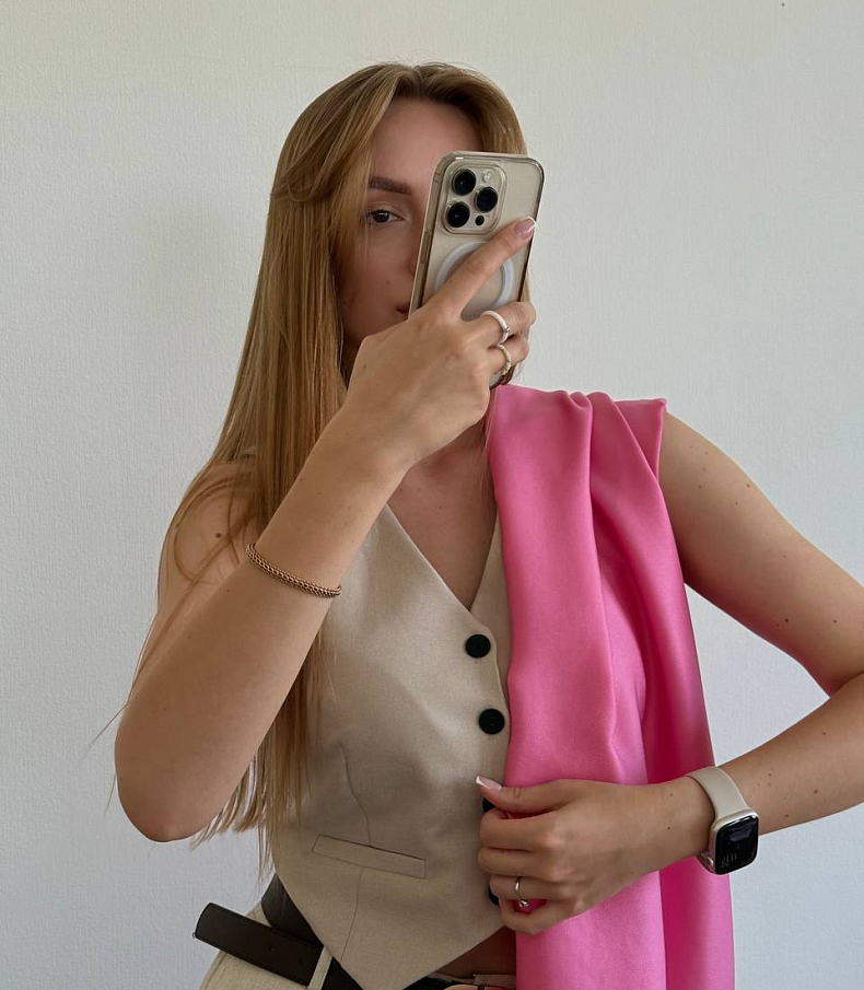 Тенсель плательный bubblegum