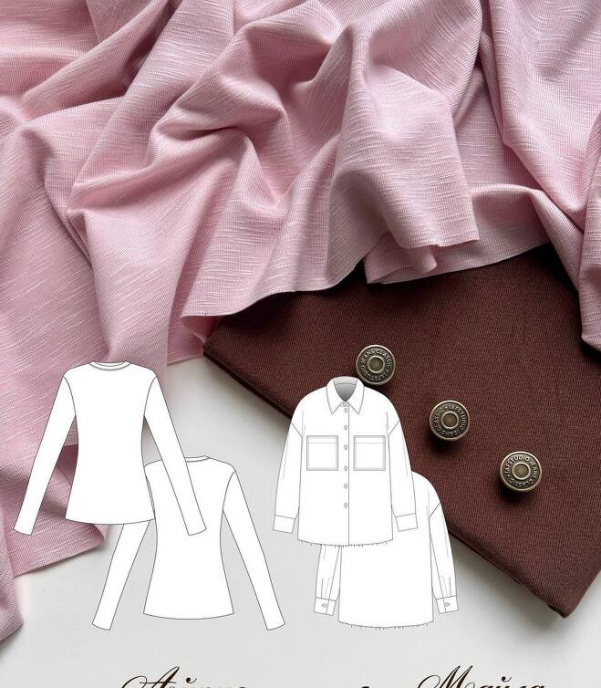 Деним велюровый milky brown