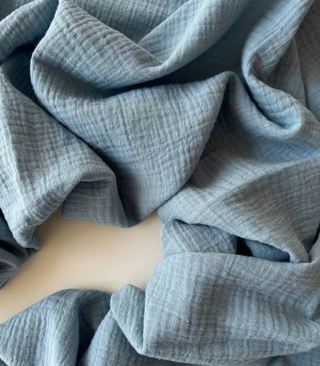 STOCK Муслин двухслойный ниагара (0,3м)