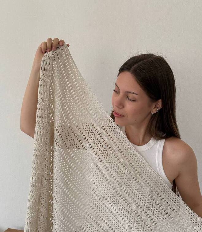 STOCK Кружево кроше комо (0,8+0,45+0,4+0,3)