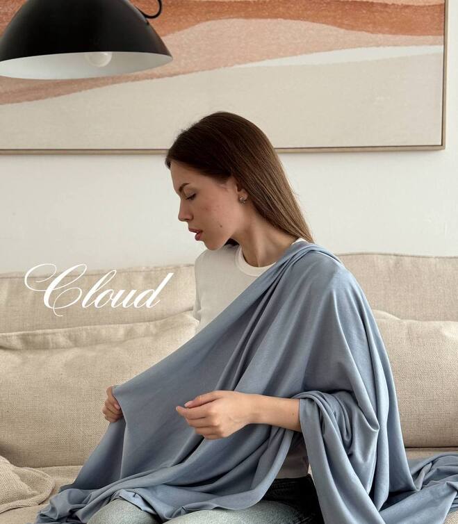 Трикотаж вискозный ilana cloud