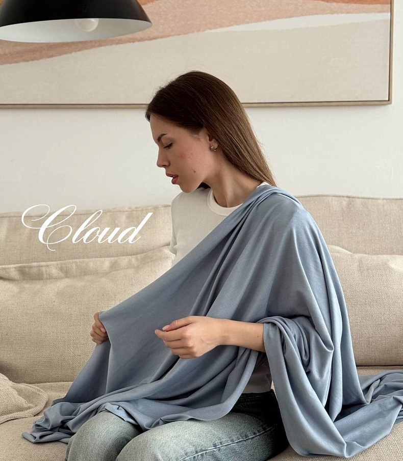 Трикотаж вискозный ilana cloud