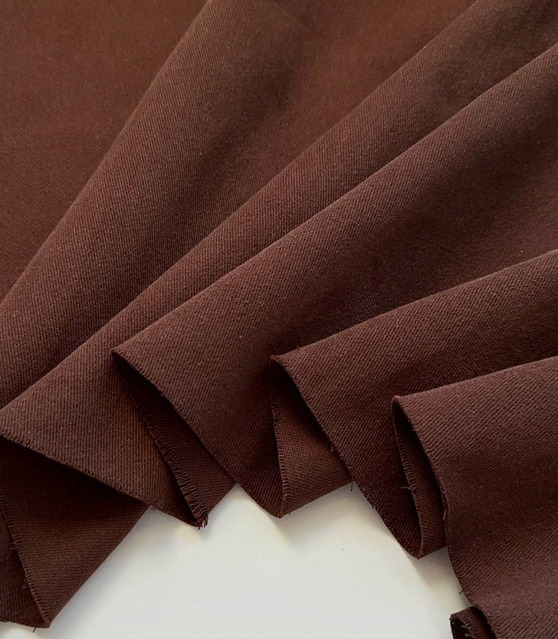 Деним велюровый milky brown